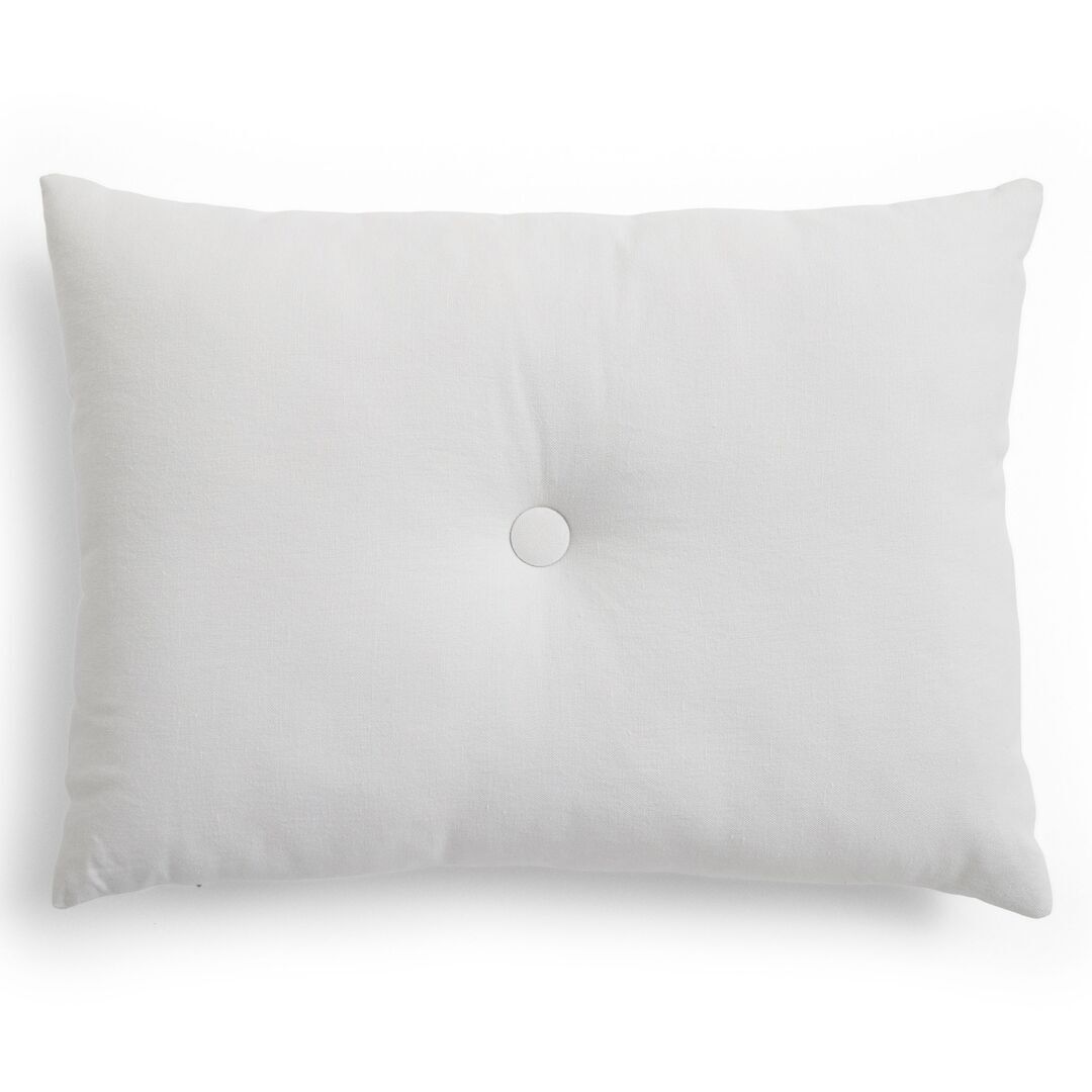 HAY Accessoires Kissen Dot Linen von Hay Light Grey