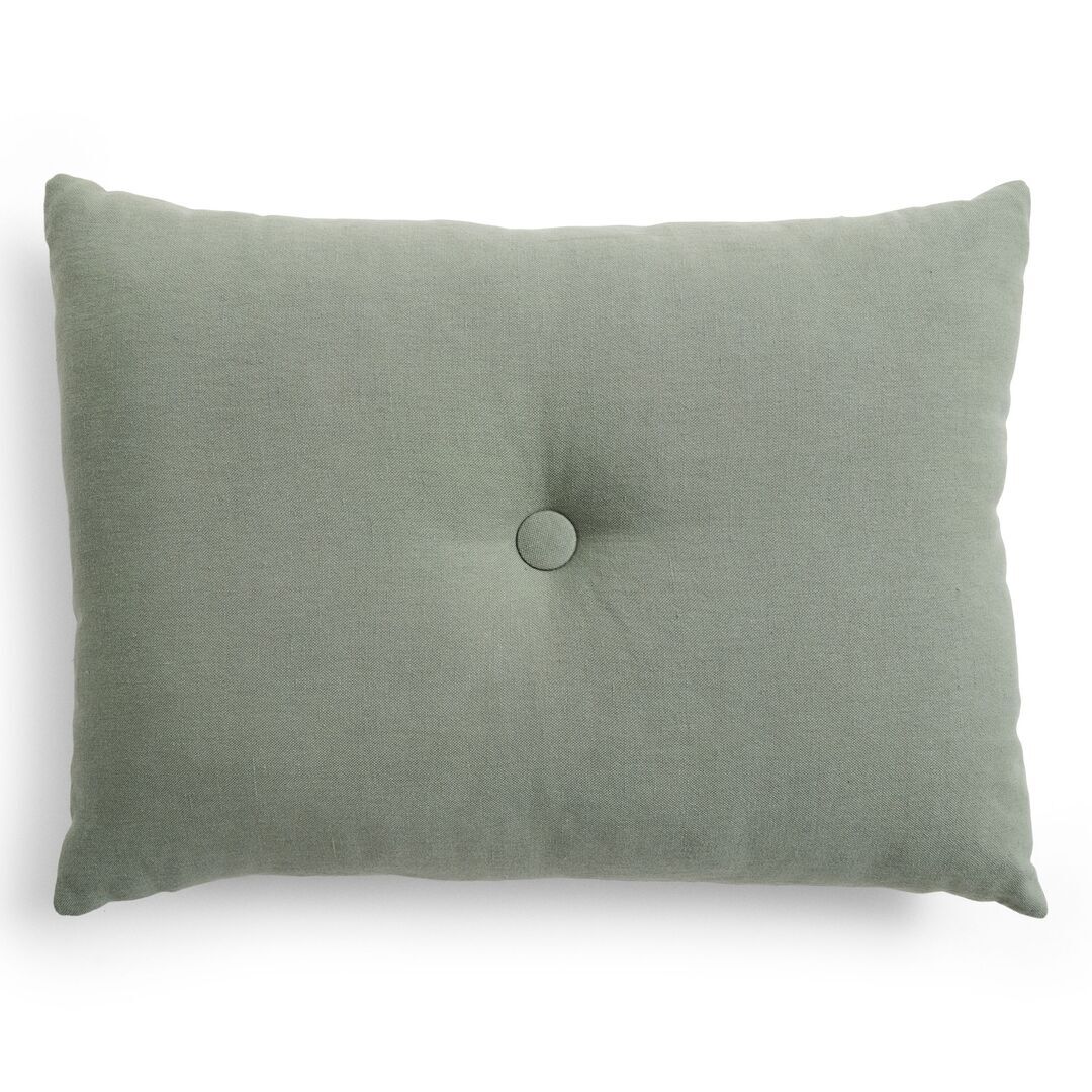 HAY Accessoires Kissen Dot Linen von Hay Pine Green