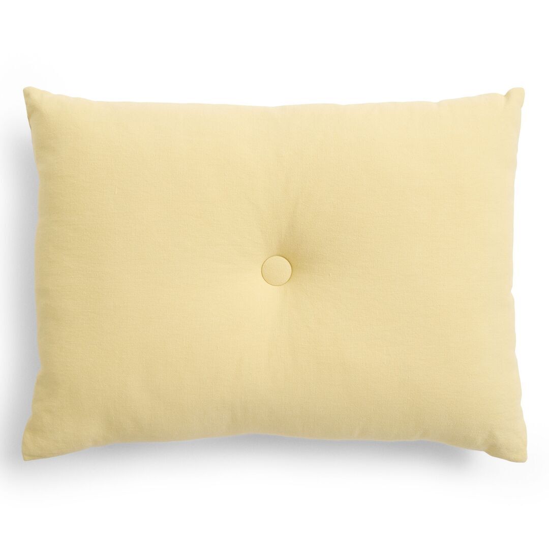 HAY Accessoires Kissen Dot Linen von Hay Soft Yellow
