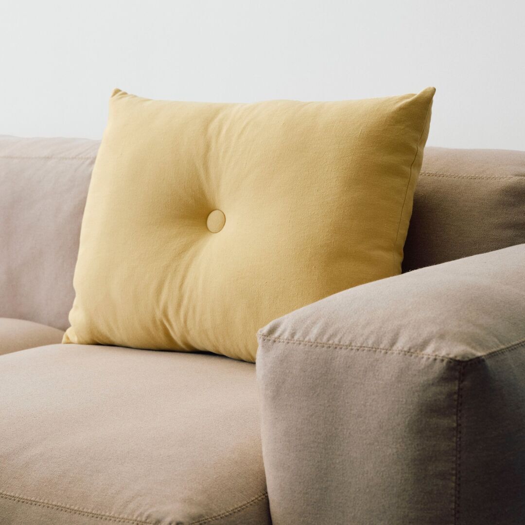 Kissen Dot Linen von Hay