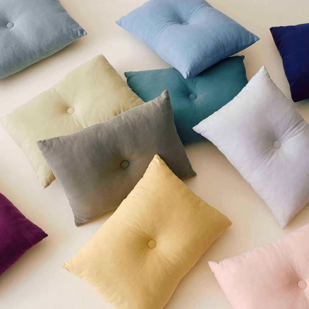 Kissen Dot Linen von Hay