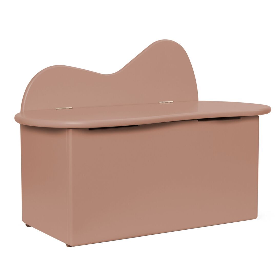 Ferm Living Slope Storage Bench Rose