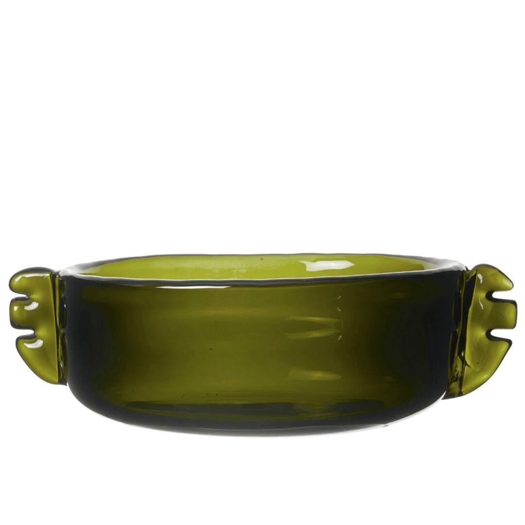 Ferm Living Schüssel Alas im 2er Set von Ferm Living Moss Green, Gross