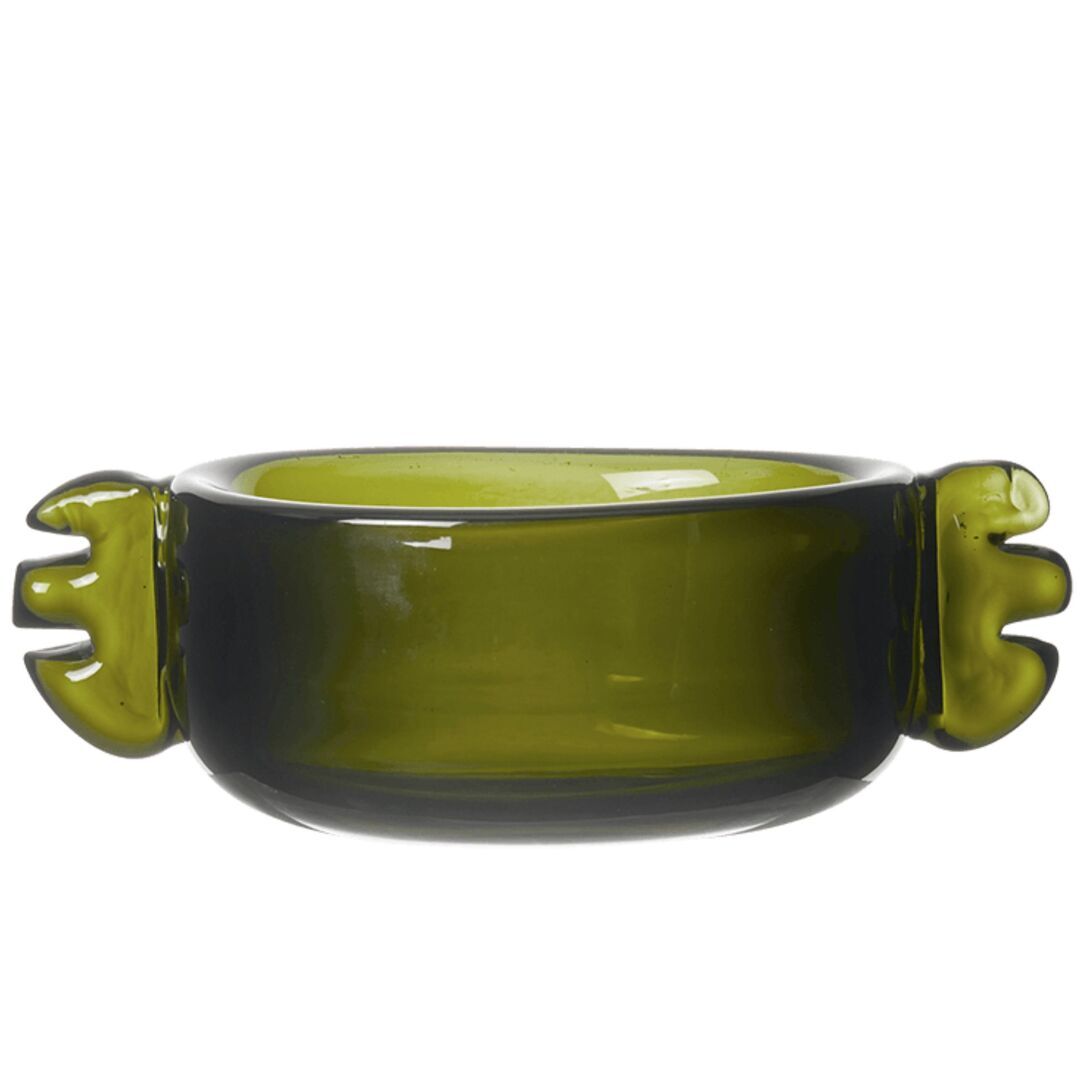 Ferm Living Schüssel Alas im 2er Set von Ferm Living Moss Green, Klein