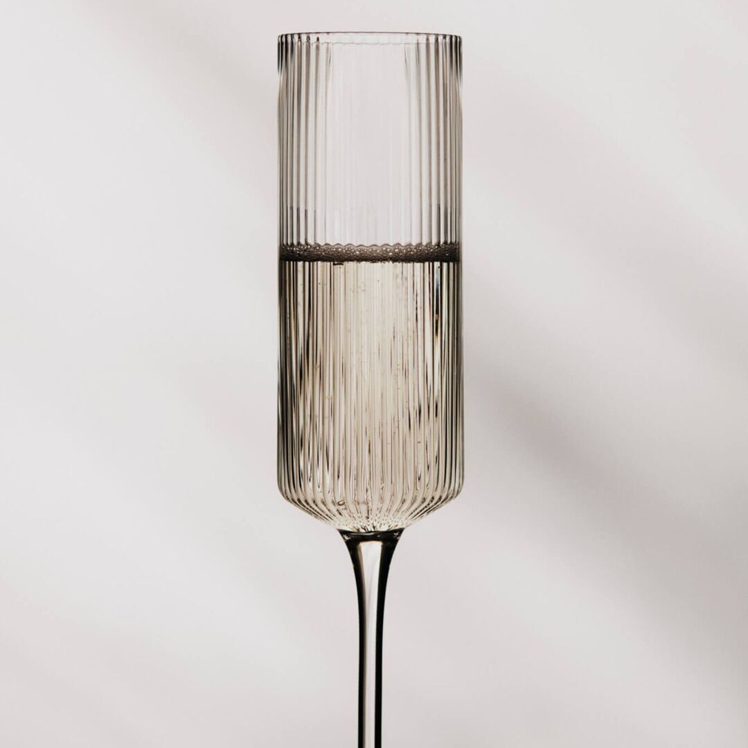 Ferm Living Sektglas Ripple von Ferm Living