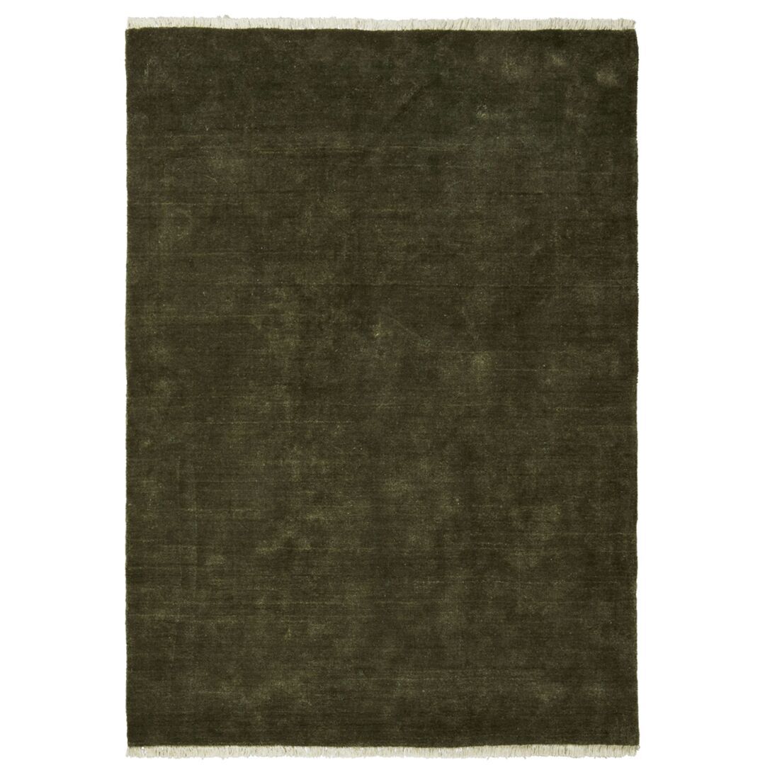 Ferm Living Juteteppich Firth von Ferm Living B: 140 cm / H: 200 cm , Dark Olive