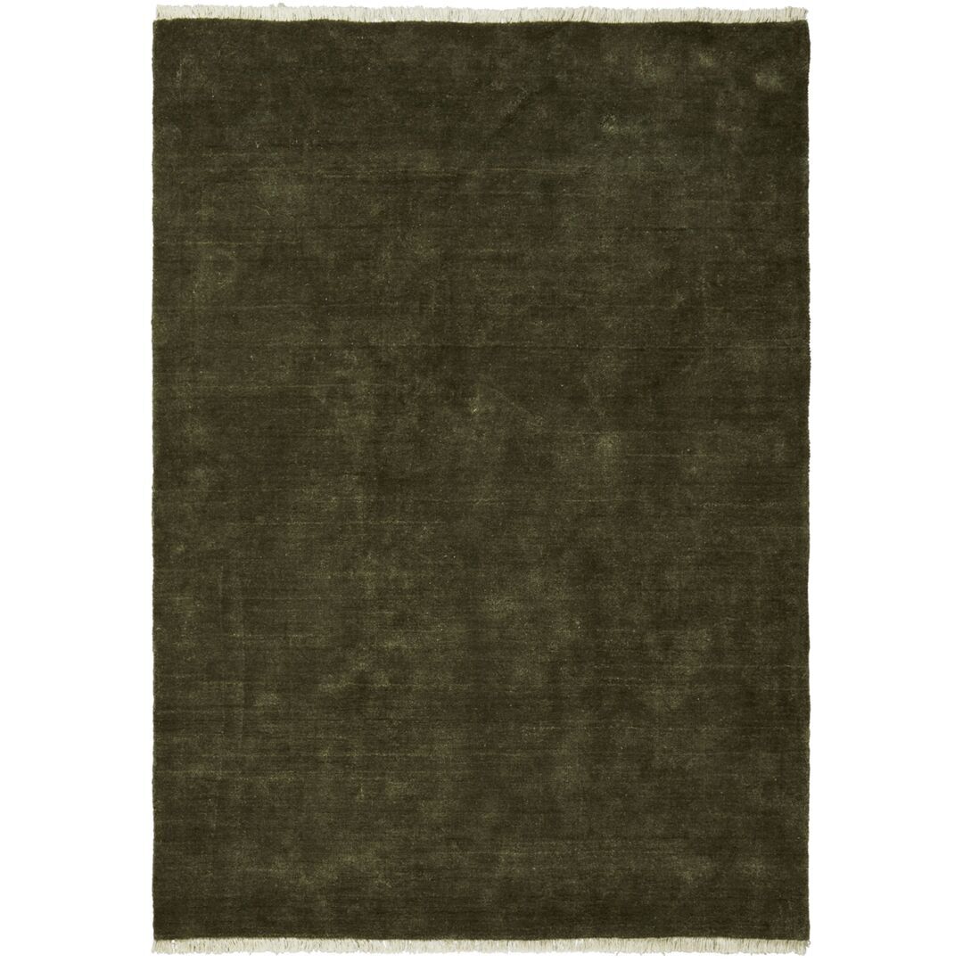 Ferm Living Juteteppich Firth von Ferm Living B: 170 cm / H: 240 cm , Dark Olive