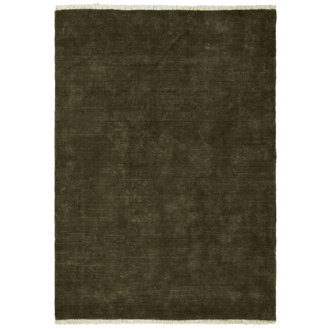 Ferm Living Juteteppich Firth von Ferm Living B: 200 cm / H: 300 cm , Dark Olive