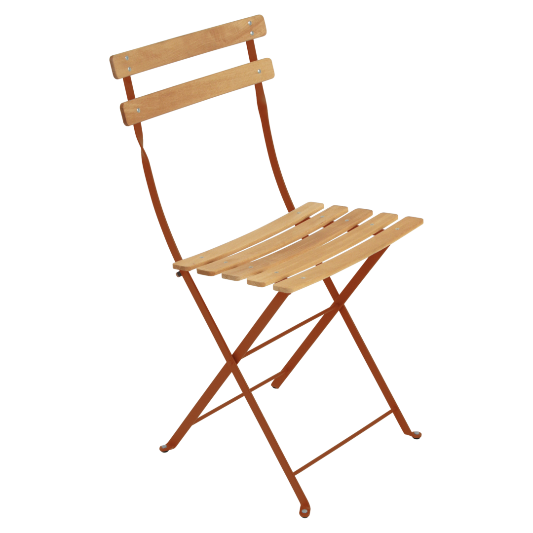Fermob Bistro Naturel Klappstuhl von Fermob Kandierte Orange E2