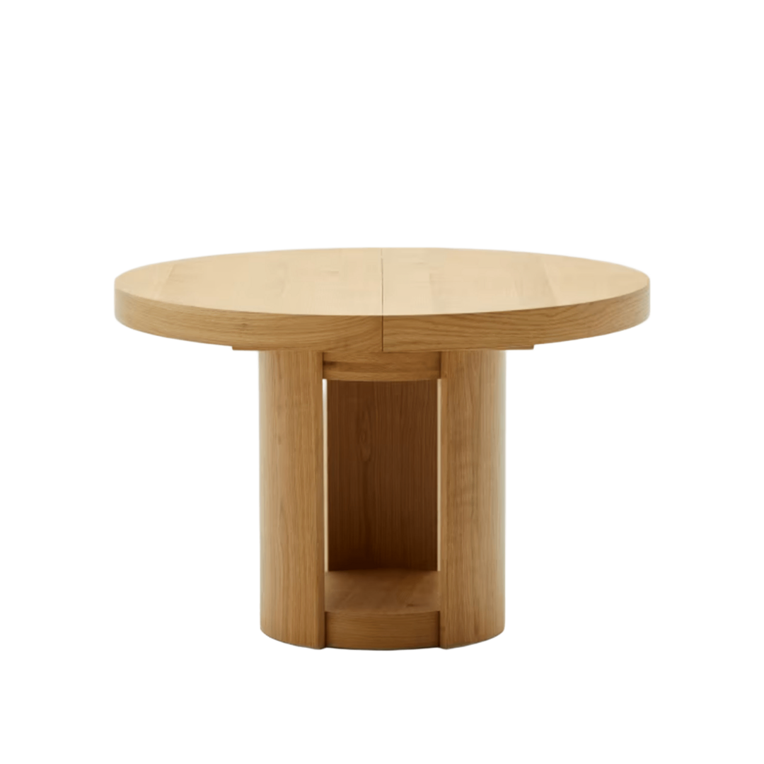Kave Home Ausziehtisch rund Artis von Kave Home B: 120 cm - 170 cm 
