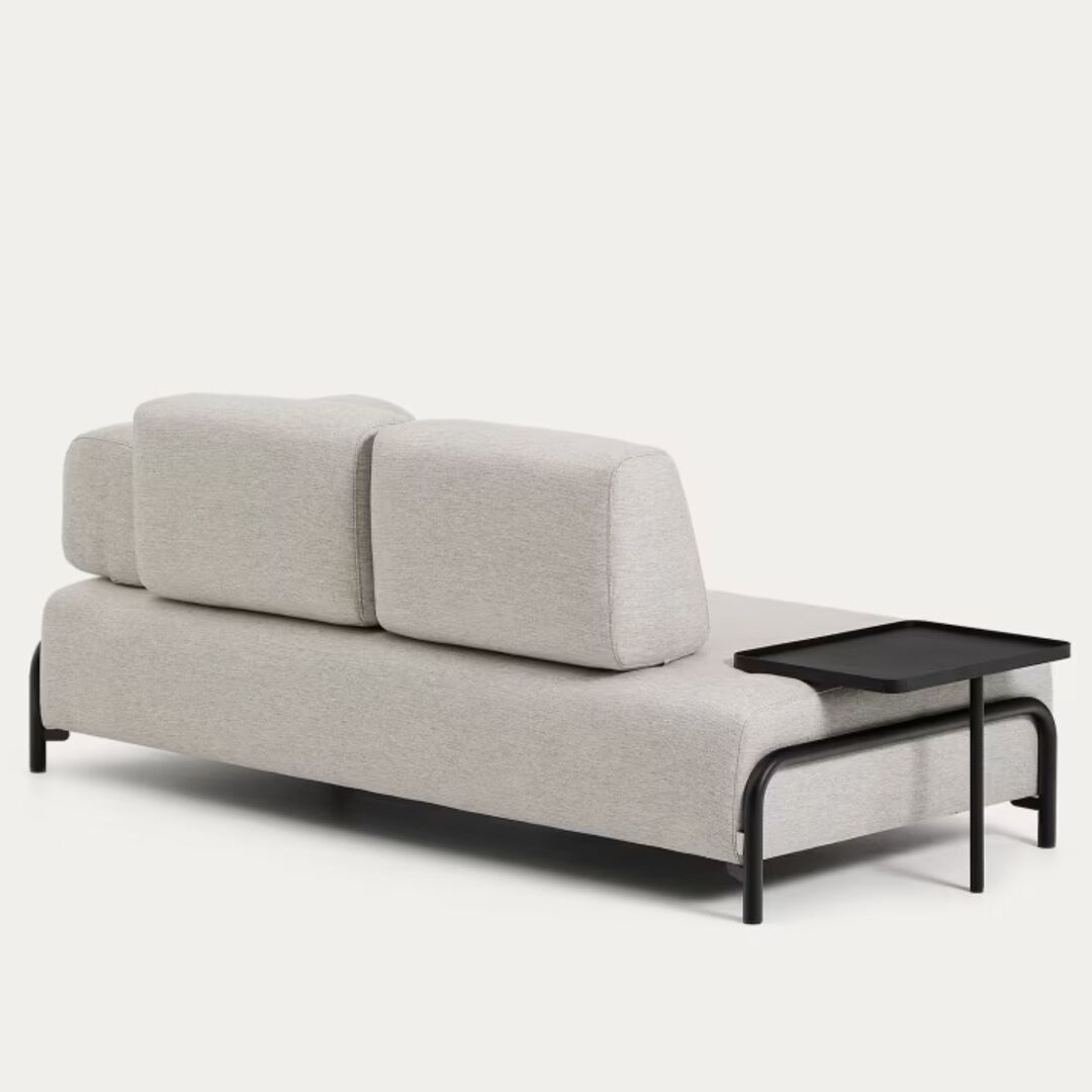 Kave_Home_2_Sitzer_Sofa_Compo_aus_Chenille_mit_grosses_Tablett_Babel_Beige_Stahl_Schwarz_1