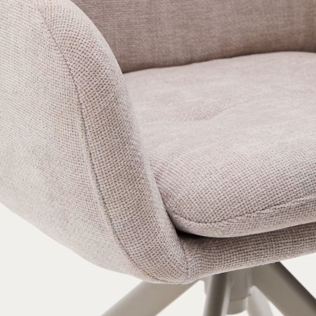 Kave_Home_Drehstuhl_Lexa_aus_Chenille_Details
