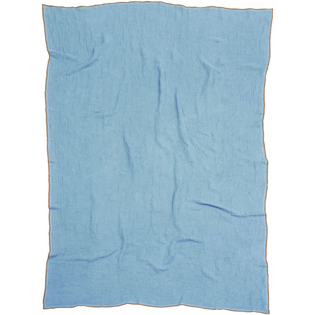 Brita Sweden Evy Blanket Hellblau, B: 130 cm / L: 190 cm 