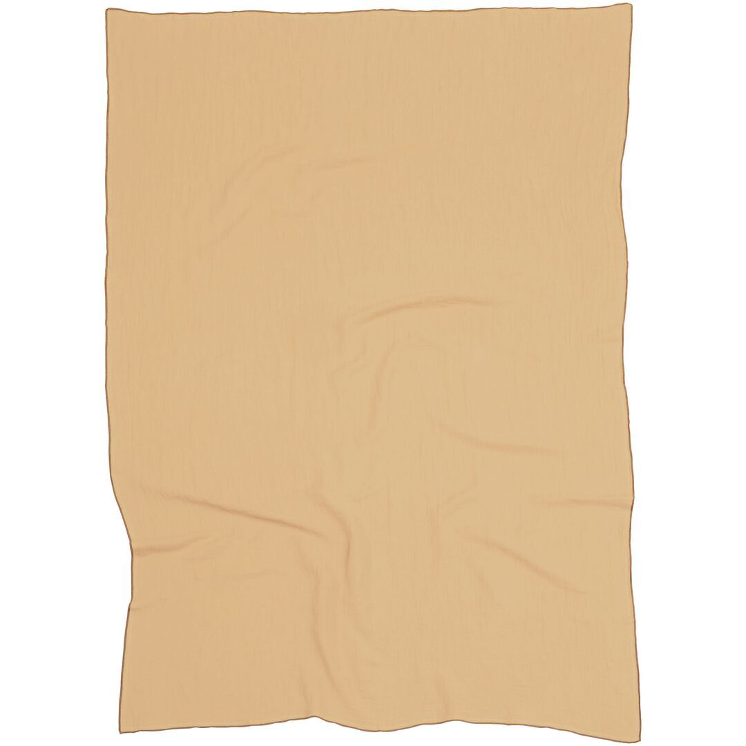 Brita Sweden Evy Blanket Sand, B: 130 cm / L: 190 cm 