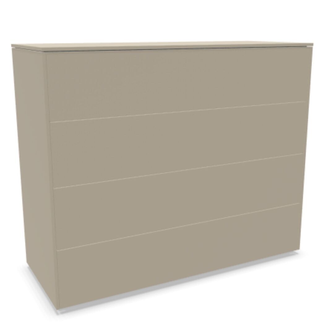Müller Small Living Sideboard Kombination 2 Aventa von Müller Small Living Steingrau