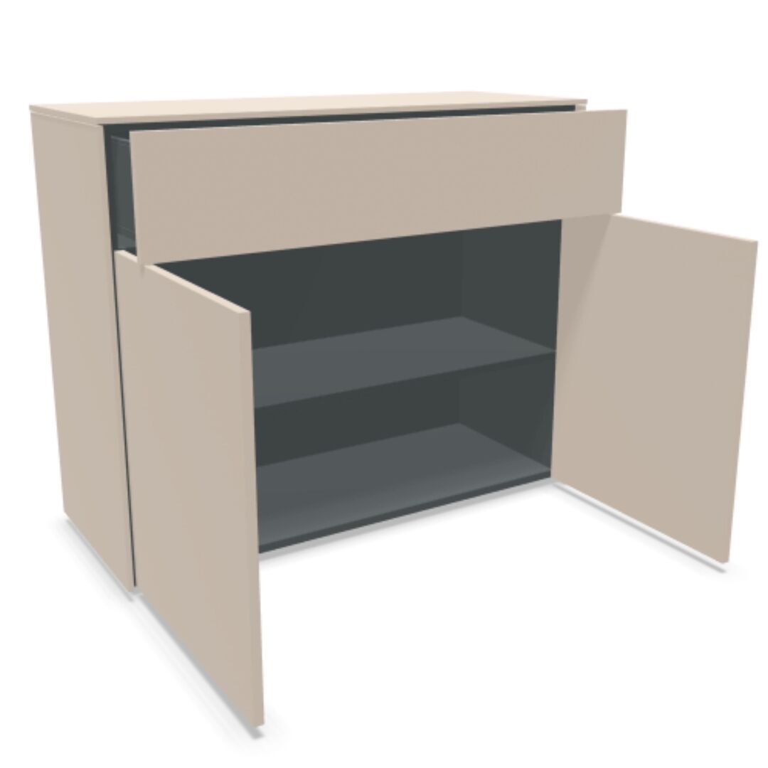 Müller Small Living Sideboard Kombination 3 Aventa von Müller Small Living Kaschmirgrau
