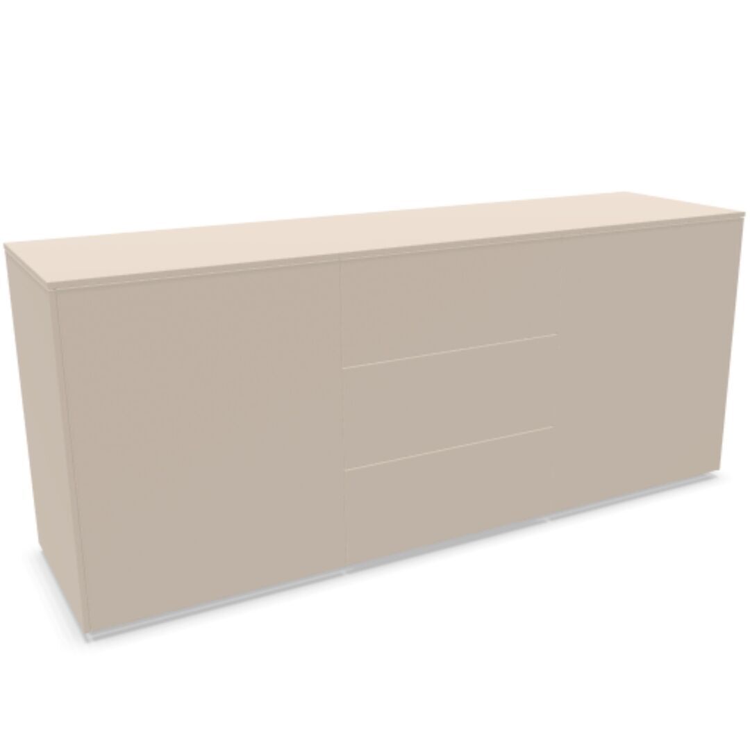 Müller Small Living Sideboard Kombination 5 Aventa von Müller Small Living Kaschmirgrau