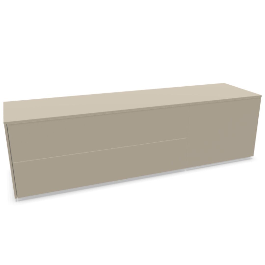 Müller Small Living Sideboard Kombination 6 Aventa von Müller Small Living Steingrau