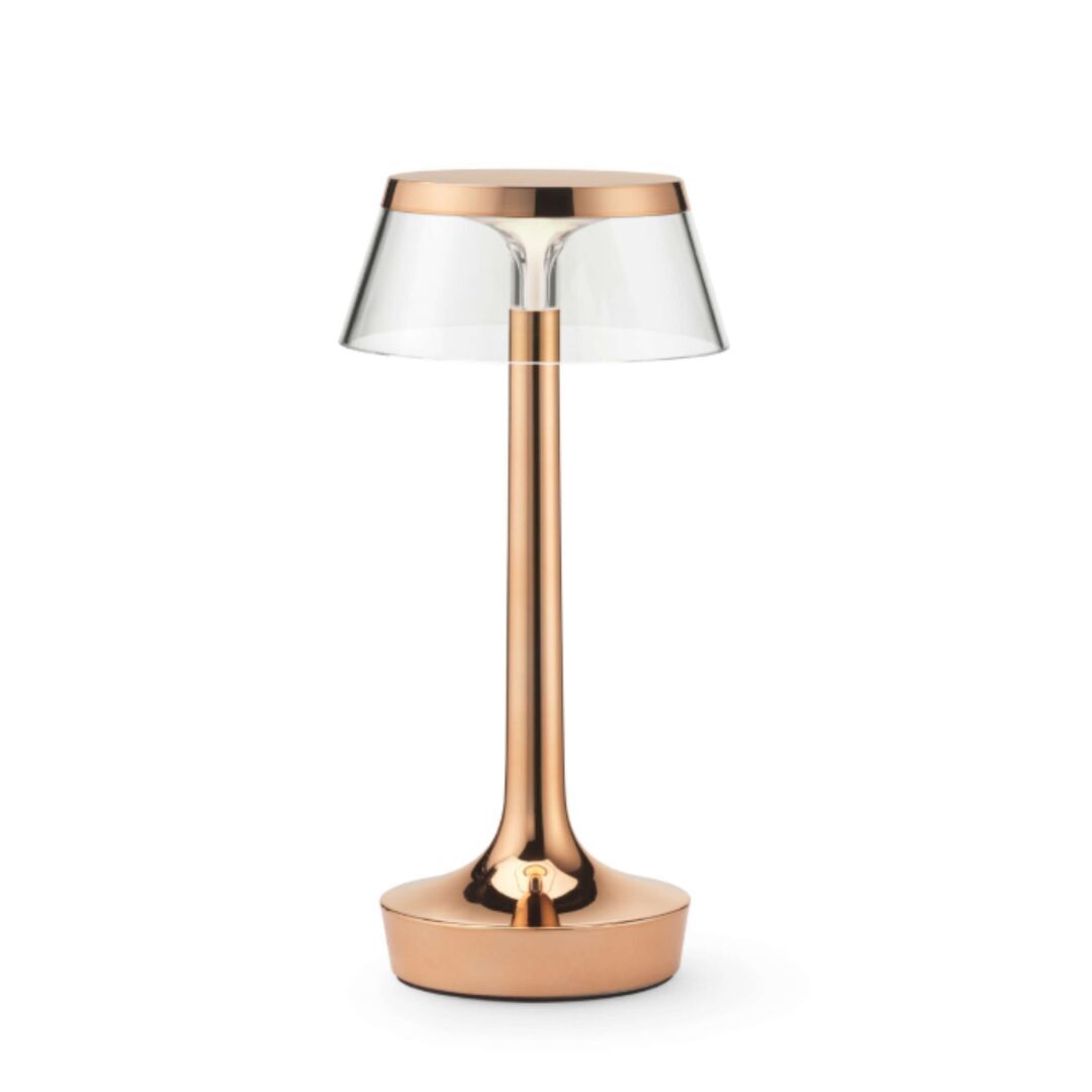 Flos Tischleuchte Bon Jour Unplugged von Flos  Kupfer