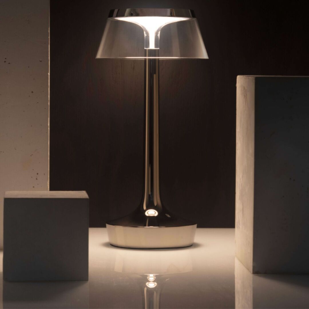 Flos Tischleuchte Bon Jour Unplugged von Flos  Chrom-1