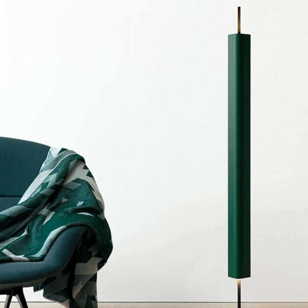 Flos Stehleuchte Emi Floor von Flos  Tiefes Grün-2