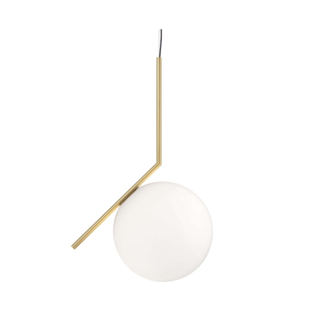 Flos Pendelleuchte IC S3 10 Anniversary von Flos  Gold