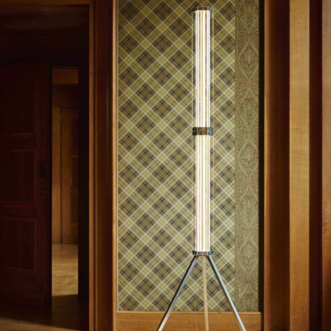 Flos Stehleuchte SuperWire F von Flos  Stahl-1