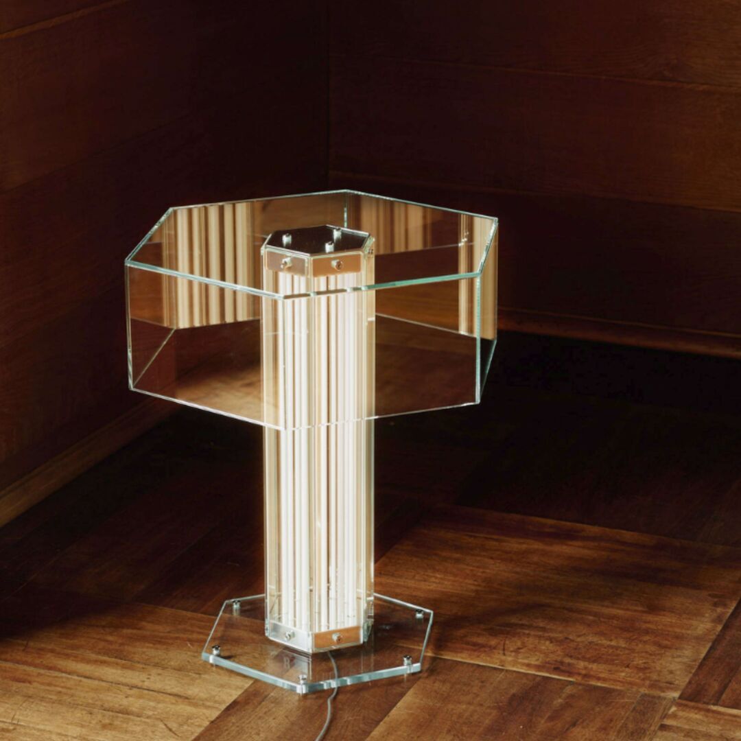 Flos Tischleuchte SuperWire T von Flos  Stah-1