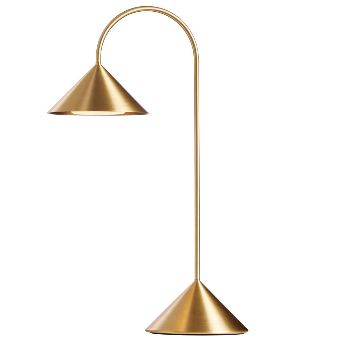 Frandsen Grasp tragbare Tischleuchte von Frandsen Massives Messing, H: 47cm