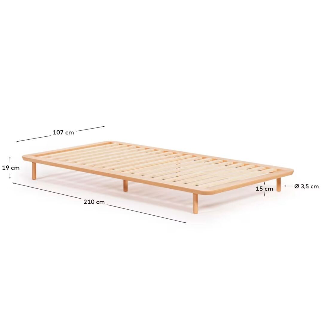 Kave_home_Bett_Anielle_mit_Matratze_102_90_200_Dimesnions