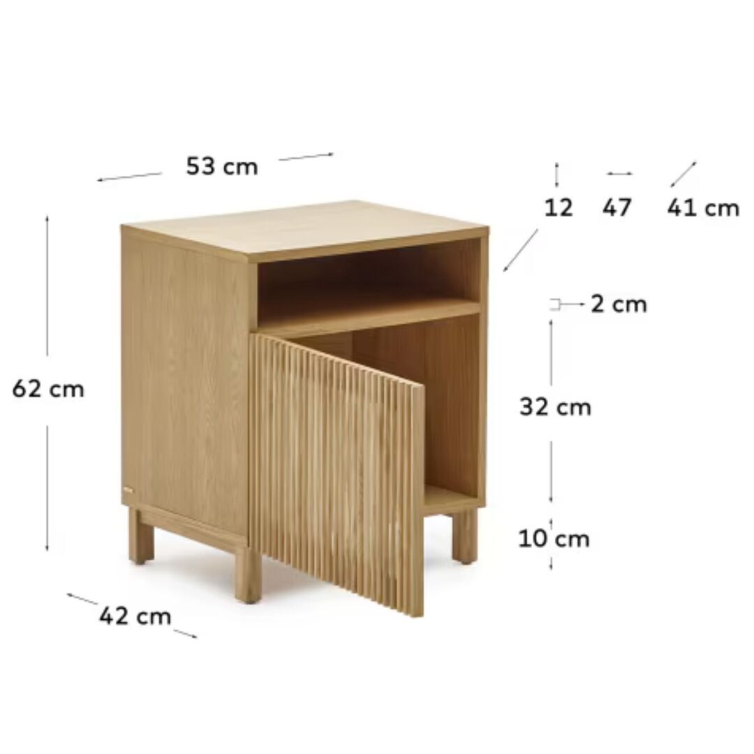 Kave_Home_Nachttisch_Beyla_Eiche_Dimensions