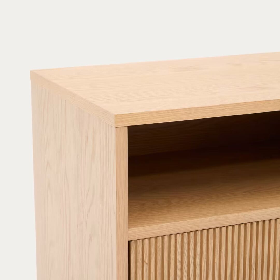Kave Home Nachttisch Helvine 1 Schublade von Kave Home Eiche natur