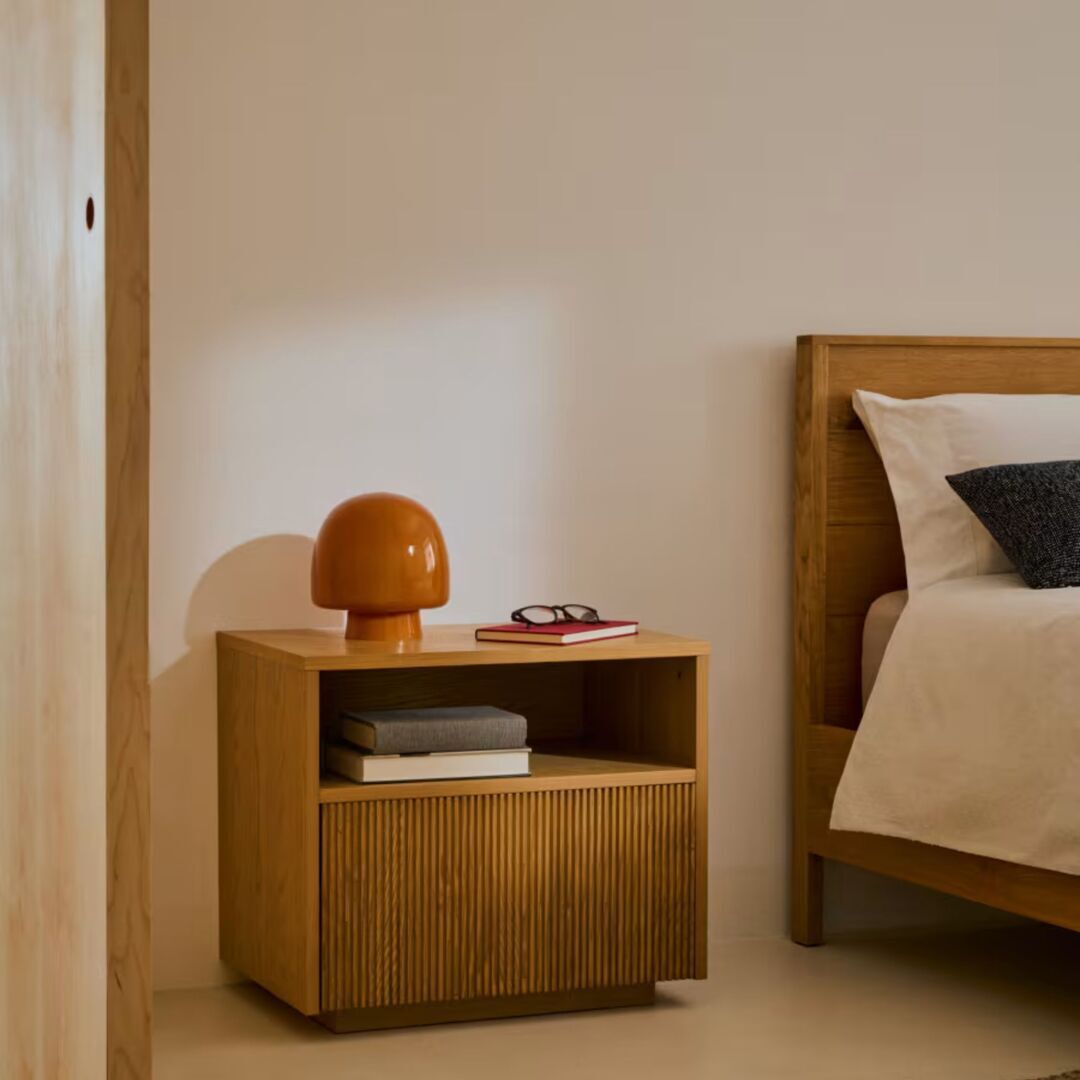 Kave Home Nachttisch Helvine 1 Schublade von Kave Home Eiche natur