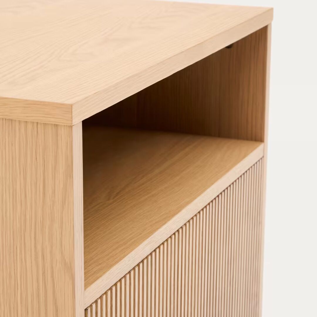 Kave Home Nachttisch Helvine 1 Schublade von Kave Home Eiche natur