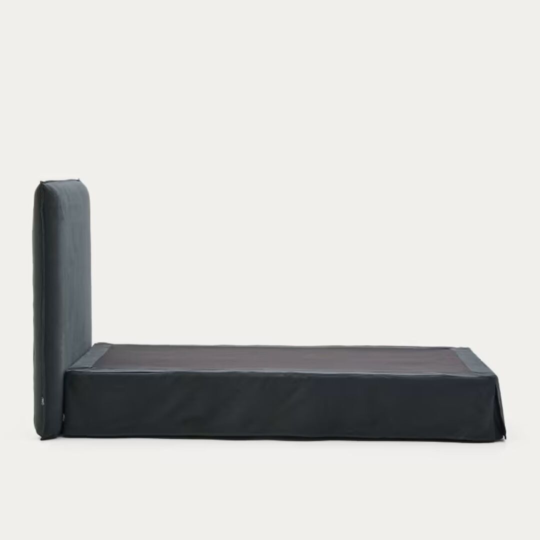 Kave_Home_Bett_mit_abnehmbarem_Bezug_Jaira_Anthrazitgrau_2