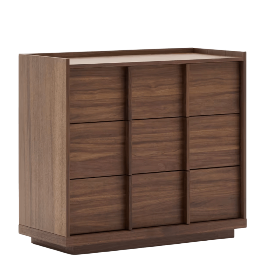 Kave Home Kommode Onix 3 mit Schubladen von Kave Home Walnuss