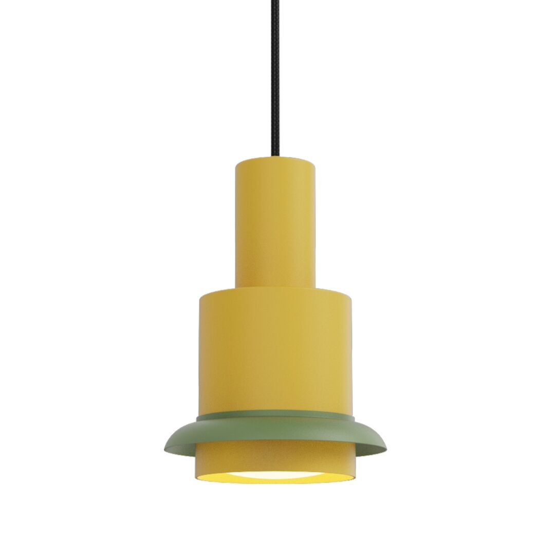 DCWéditions CHAUMONT PENDANT von DCW Gelb-Grün , Ø: 19 cm 