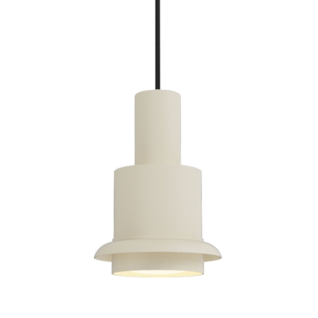 DCWéditions CHAUMONT PENDANT von DCW Weiss-Weiss, Ø: 19 cm 
