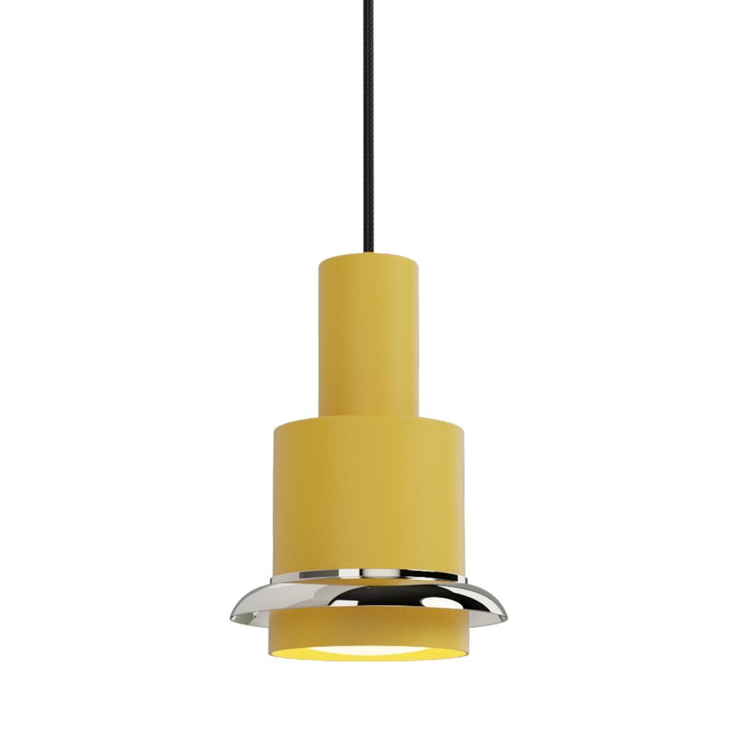 DCWéditions CHAUMONT PENDANT von DCW Gelb-Nickel, Ø: 15 cm 