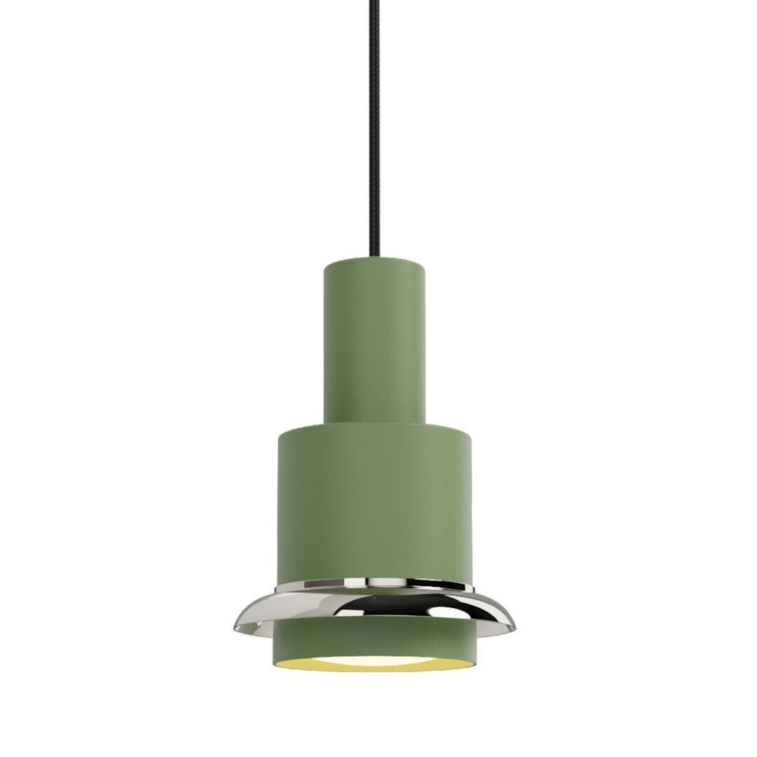 DCWéditions CHAUMONT PENDANT von DCW Grün-Nickel, Ø: 15 cm 