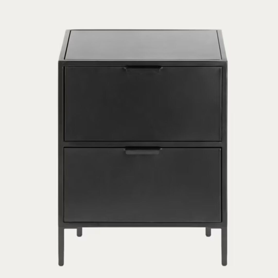 Kave Home NKave_Home_Nachttisch_Shantay_Schwarz_2achttisch Shantay von Kave Home Schwarz