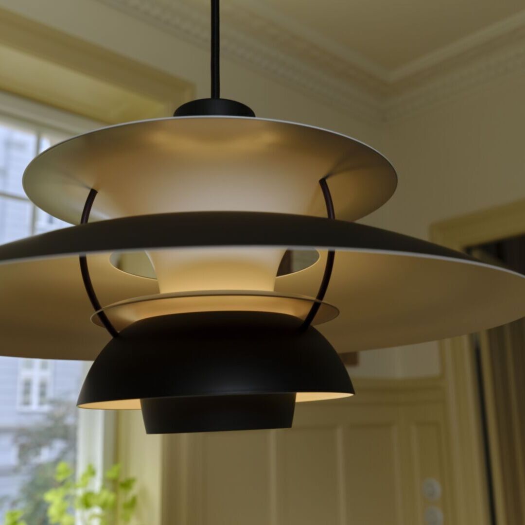 Louis Poulsen Pendelleuchte PH 5 von Louis Poulsen Ø: 50 cm-3