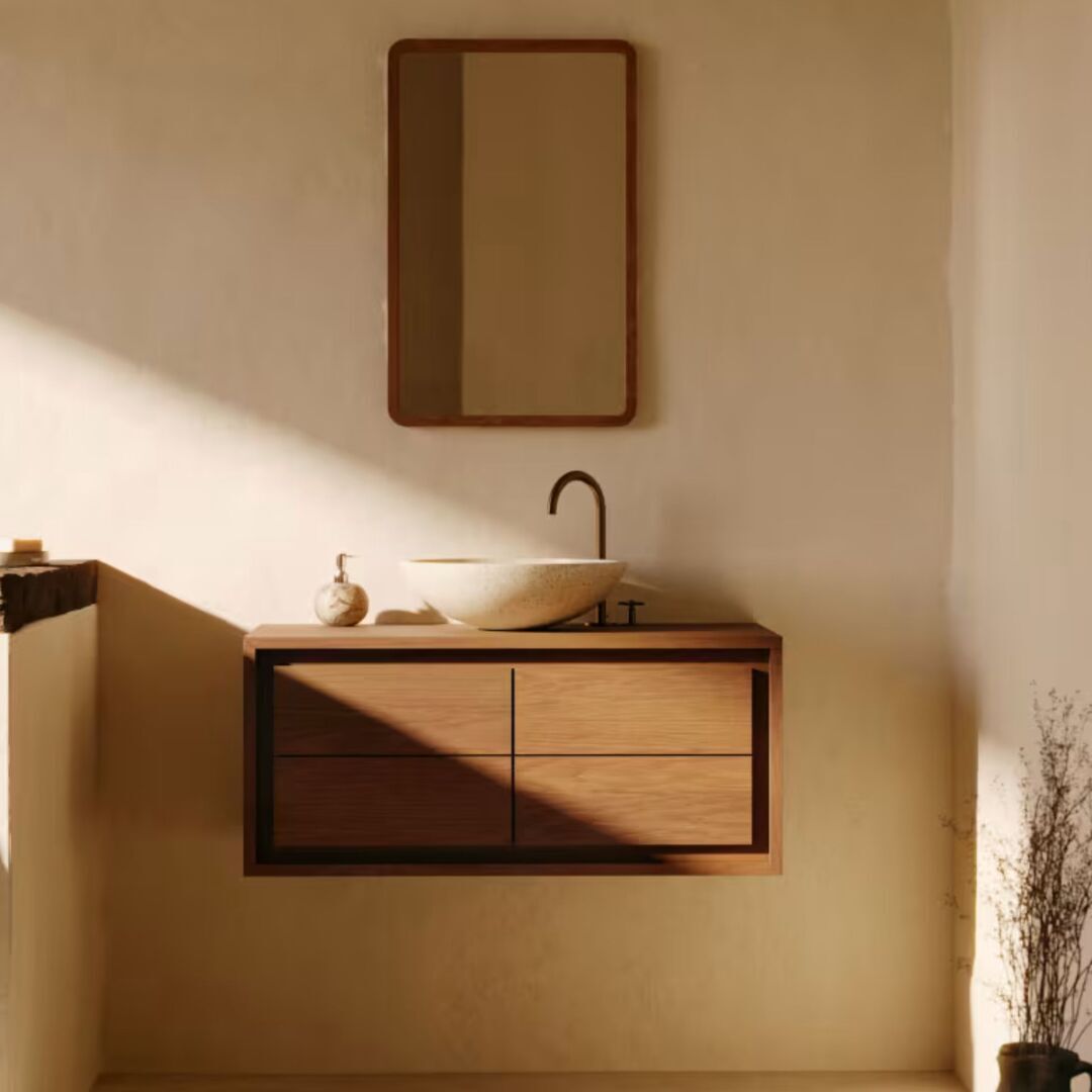 Kave_Home_Badezimmerregal_Kenta_Nussbaum_Lifestyle