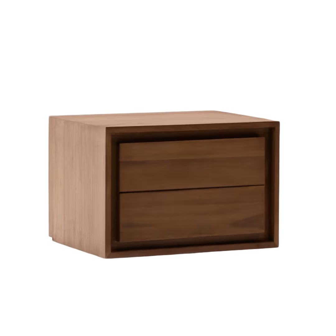 Kave Home Badezimmerregal Kenta von Kave Home B: 60 cm, Nussbaum 