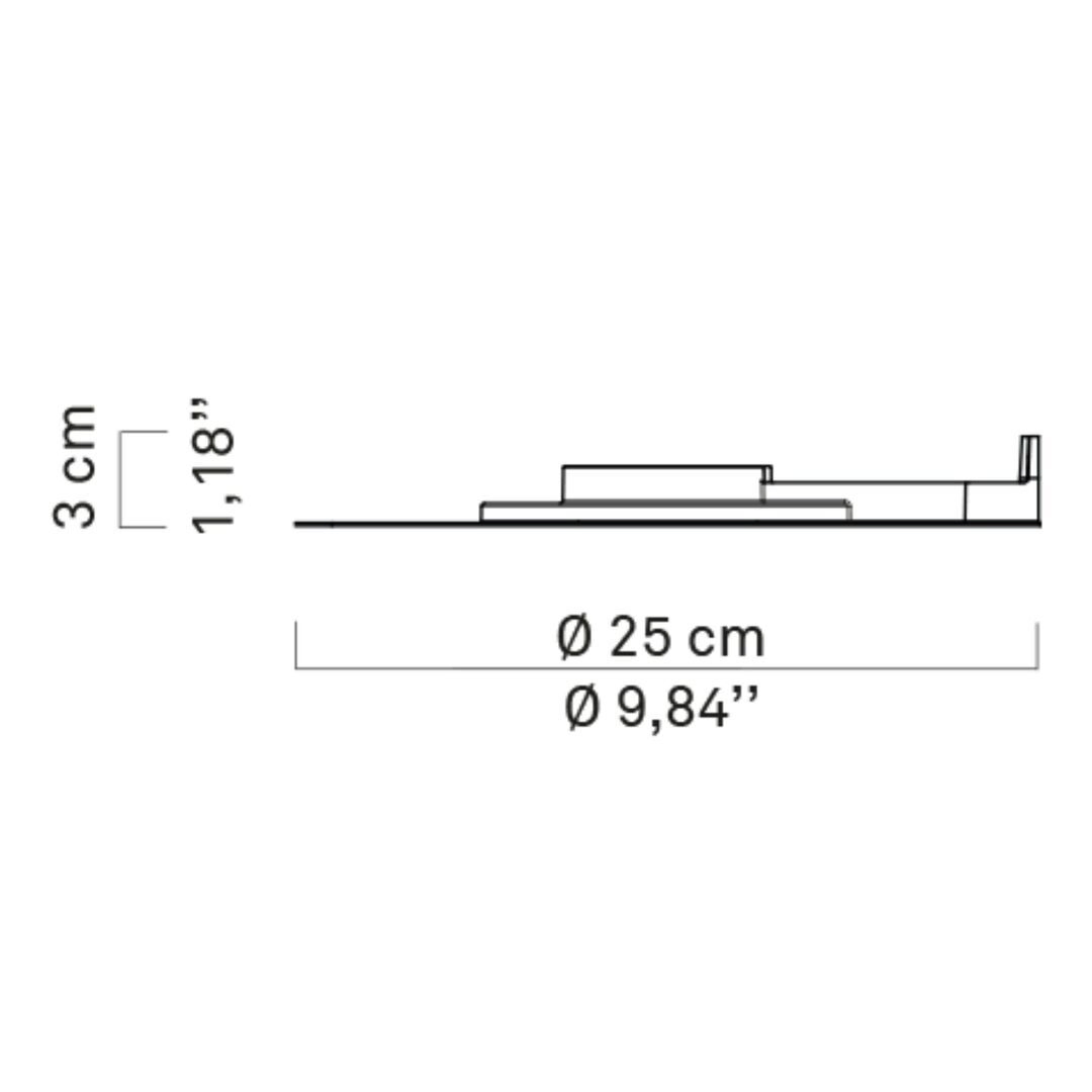 Luceplan Wandleuchte Millimetro von Luceplan Aluminium-1