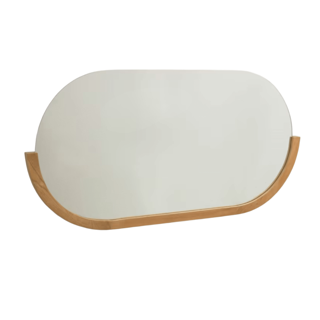 Kave Home Kave Home Rokia - Spiegel Eiche natur / Glas