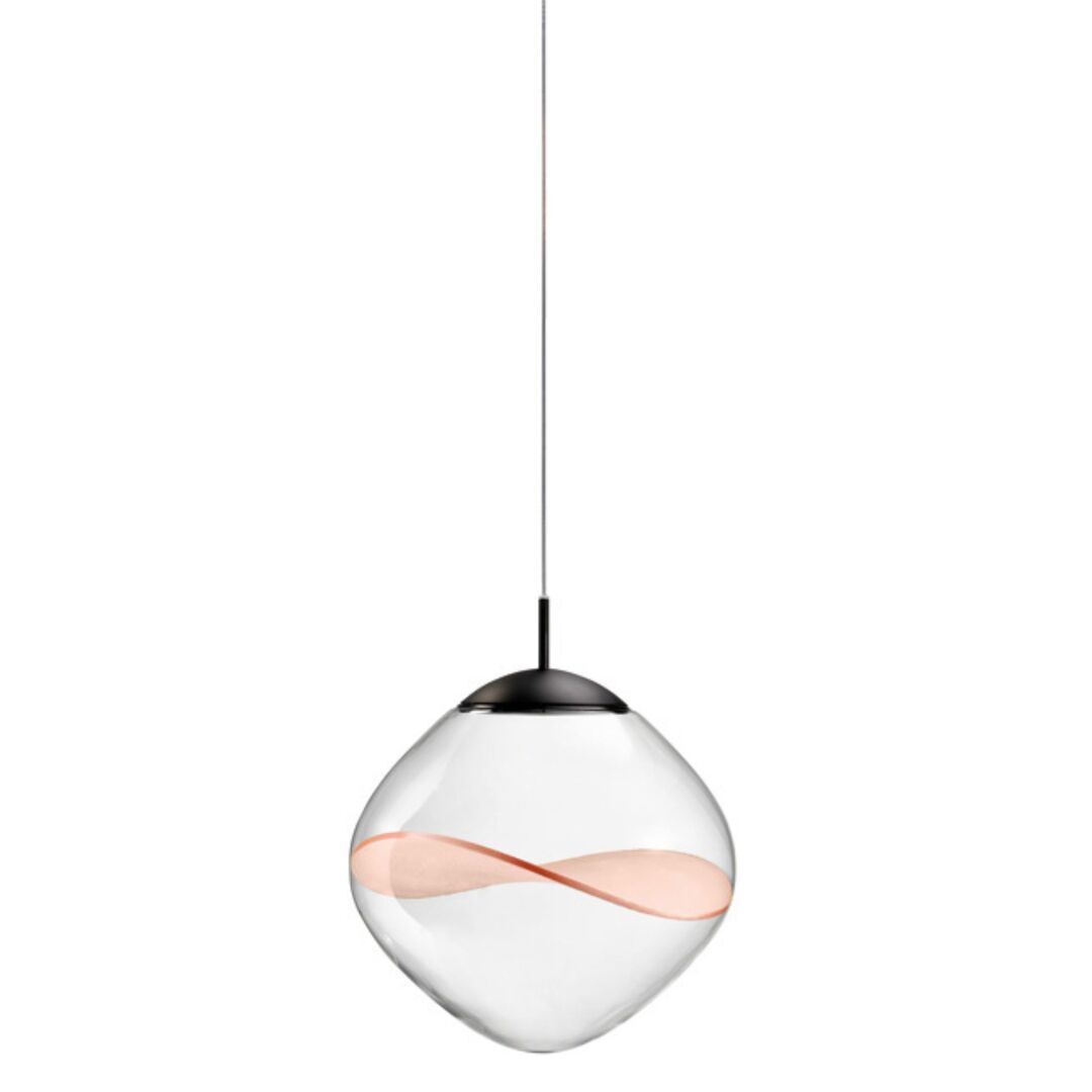 Lumina Pendelleuchte Aether von Lumina Korallenrosa Blütenblatt, 3000 K