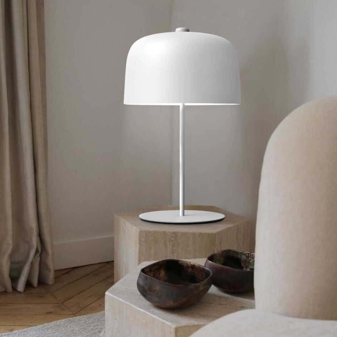 Luceplan Tischleuchte Zile von Luceplan  Weiss-1