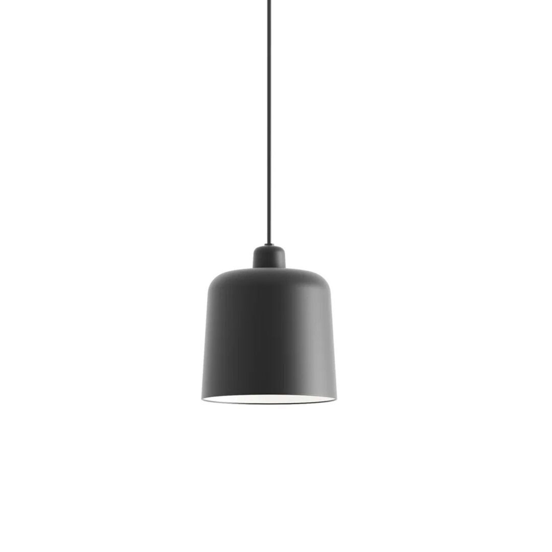 Luceplan Pendelleuchte Zile von Luceplan  Schwarz, Ø: 20 cm 