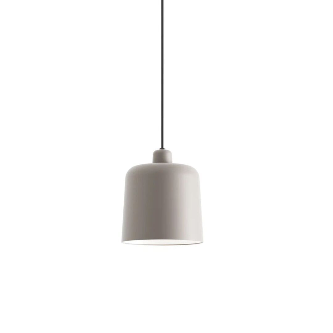 Luceplan Pendelleuchte Zile von Luceplan  Taubengrau, Ø: 20 cm 